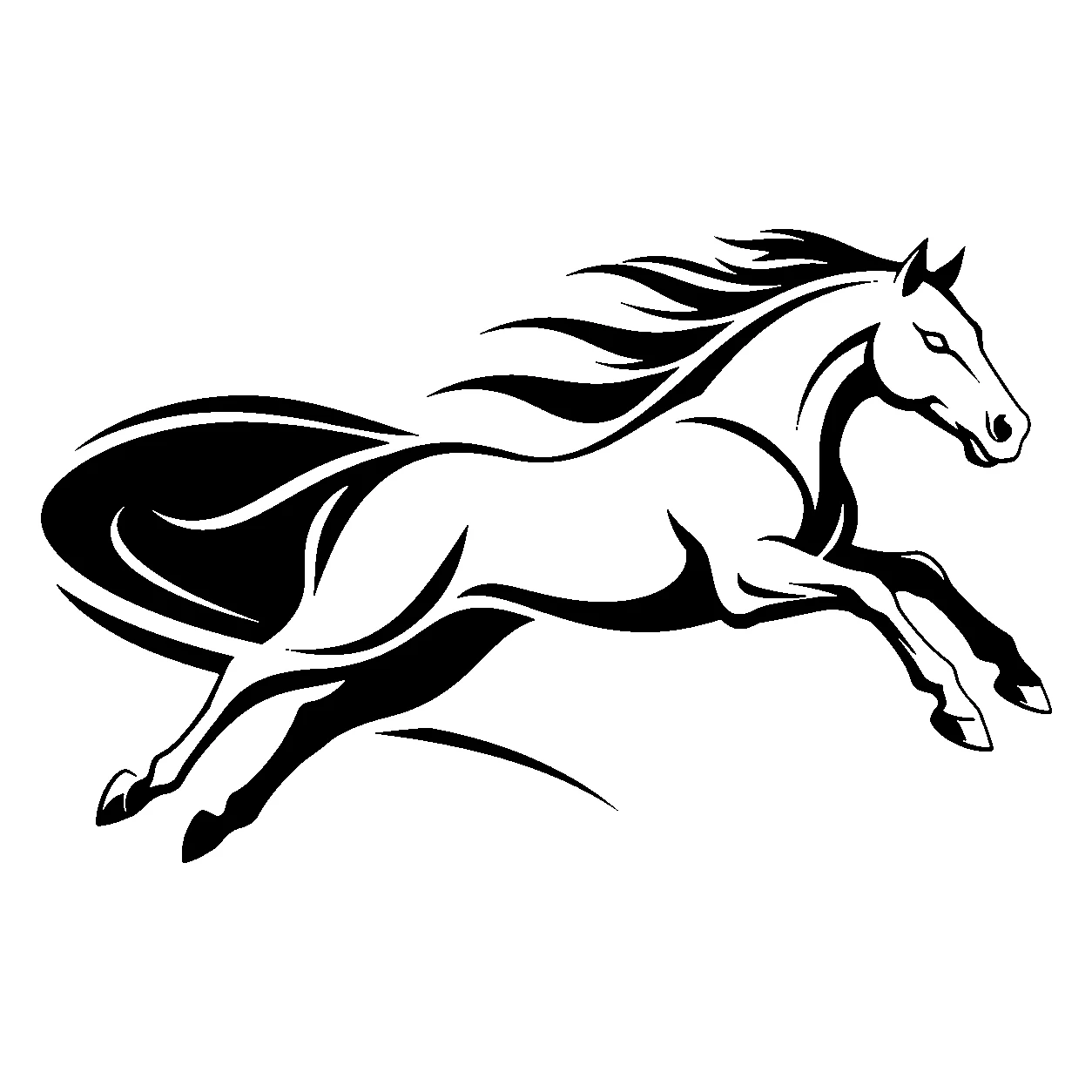 Horse logo case deterministic image pass result