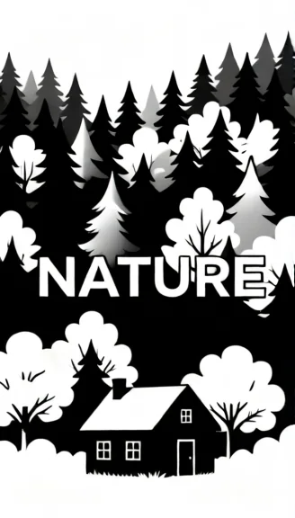 Nature forest house validation run image after the Diffusion model pass